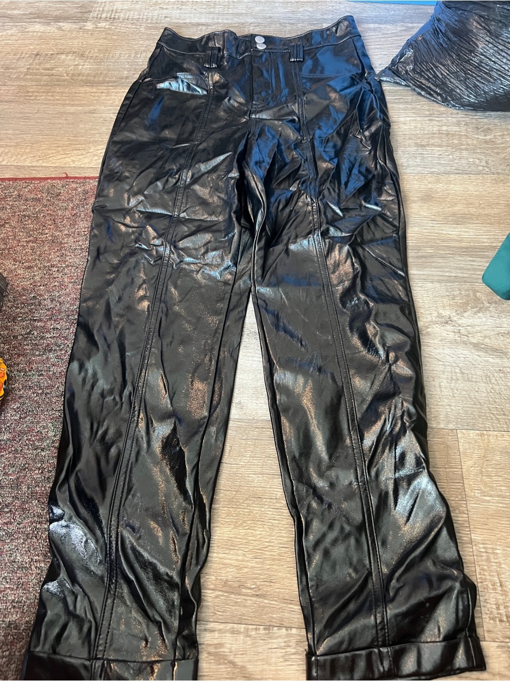 Blank nyc faux leather pants size 28